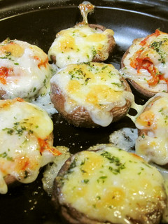 しいたけのキムマヨチ~ズ焼き-レシピのメイン写真