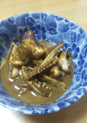 濃厚イカワタ炒め-レシピのメイン写真
