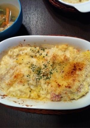 豆腐でホワイトソースグラタン-レシピのメイン写真