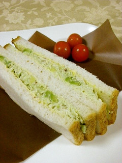 アボカドささみサンド-レシピのメイン写真