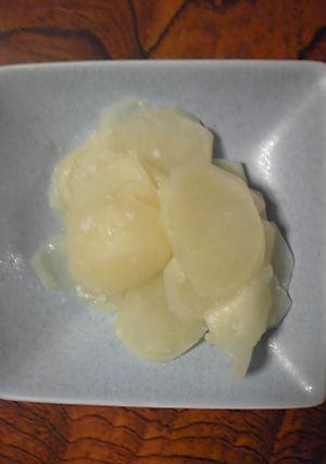 小カブの塩麹蒸し-レシピのメイン写真