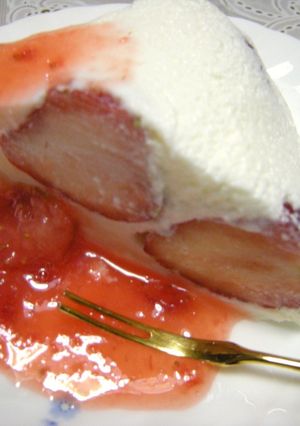 ❤まるごとイチゴのババロア❤-レシピのメイン写真