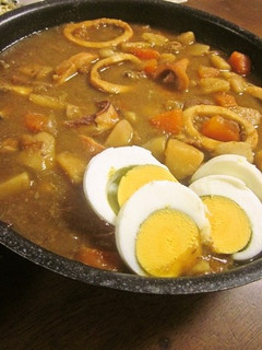 時間短縮!いかのカレー鍋-レシピのメイン写真