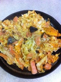 簡単に♡鮭キャベたまご〜♫-レシピのメイン写真