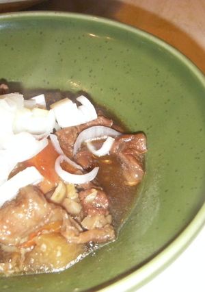 塩麹入り牛筋煮込み～♪-レシピのメイン写真