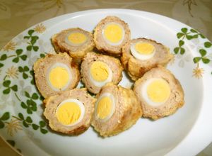 かわいいウズラ卵入りミートボール-レシピのメイン写真
