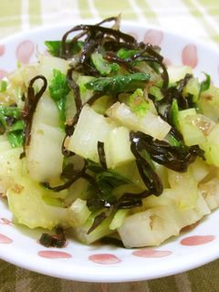 セロリのおかか塩昆布炒め♡-レシピのメイン写真