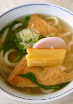 簡単でおいしいきつねうどん♡-レシピのメイン写真