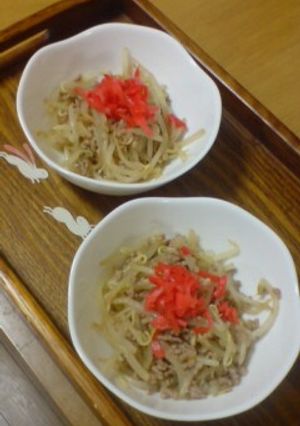 豚挽き肉ともやしのさっぱりサラダ-レシピのメイン写真