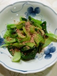 青梗菜の胡麻和え-レシピのメイン写真