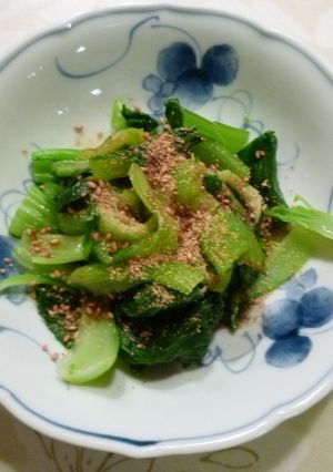 青梗菜の胡麻和え-レシピのメイン写真