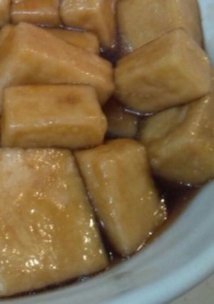 栄養満点で安価！高野豆腐のトゥルンと煮-レシピのメイン写真