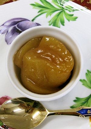 リンゴのコンポート サンザシ風味-レシピのメイン写真
