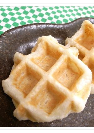 自然薯ワッフル-レシピのメイン写真