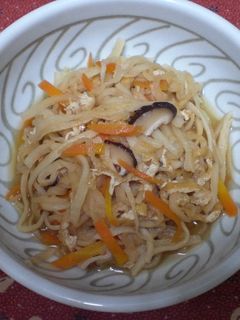 切り干大根の煮物-レシピのメイン写真