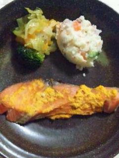 鮭の紅葉おろし焼き-レシピのメイン写真