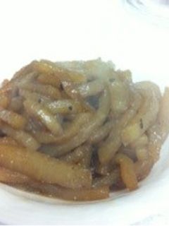 大根のきんぴら-レシピのメイン写真