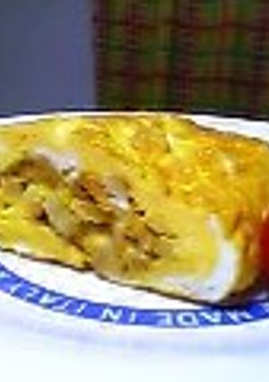 テンペでたまご焼き-レシピのメイン写真