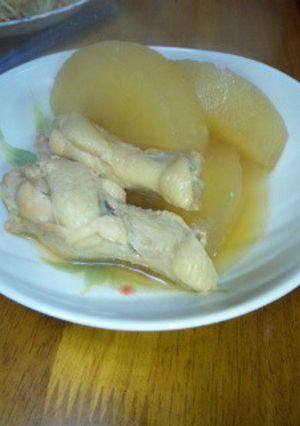 シンプルが一番☆大根と鶏手羽の煮物☆-レシピのメイン写真