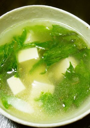 風邪に！生姜ネギ入り☆ぽかぽか豆腐スープ-レシピのメイン写真