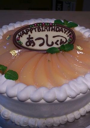 お誕生日ケーキ-レシピのメイン写真