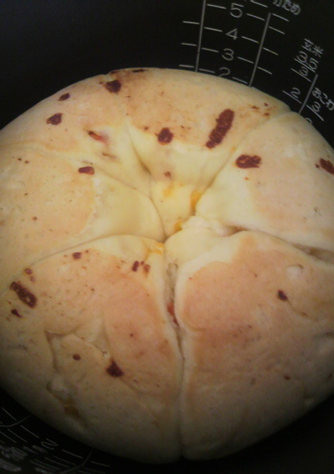 簡単 炊飯器 パン！(5合炊き釜)-レシピのメイン写真