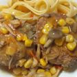 簡単へルシーナスと豆腐で柔らかハンバーグ