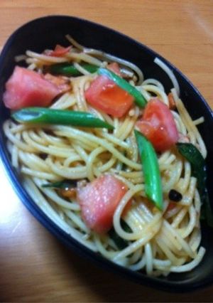 ドレッシングで美味ペペロンチーノ-レシピのメイン写真