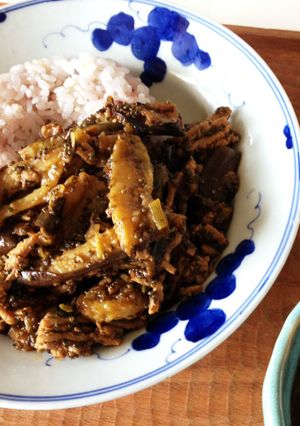 とんぶり茄子丼-レシピのメイン写真