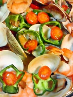 残ったご飯でパエリア?-レシピのメイン写真