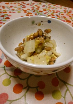 納豆にもダシダ~♡-レシピのメイン写真