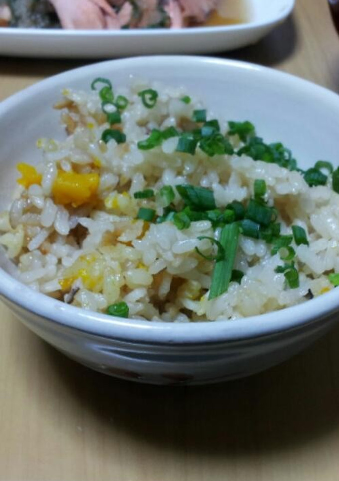 かぼちゃと豚肉の炊き込みごはん-レシピのメイン写真