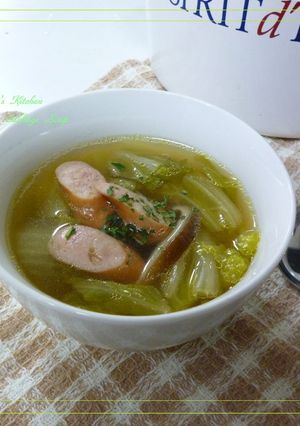 ✿あったか 白菜コンソメスープ✿-レシピのメイン写真