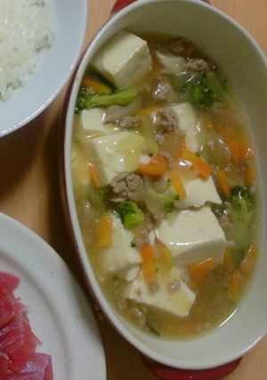 安ウマ★豆腐の肉野菜あんかけ-レシピのメイン写真