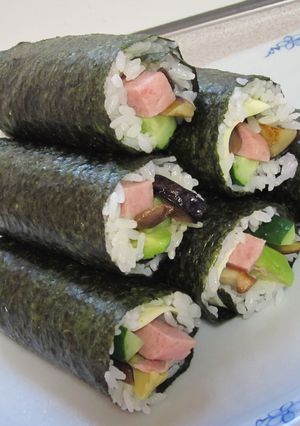 アメリカンな恵方巻-レシピのメイン写真