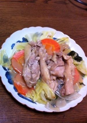 鶏ももと野菜のヘルシー蒸し-レシピのメイン写真
