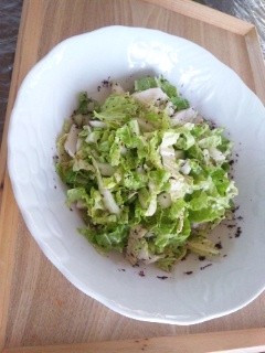 あっという間にシャキシャキ白菜サラダ-レシピのメイン写真