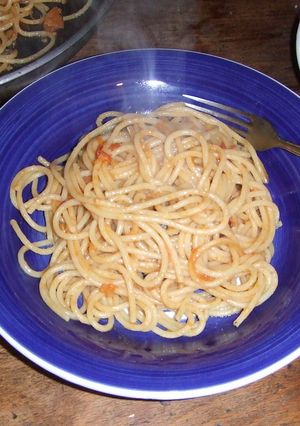 アンチョビとトマトのスパゲッティ-レシピのメイン写真