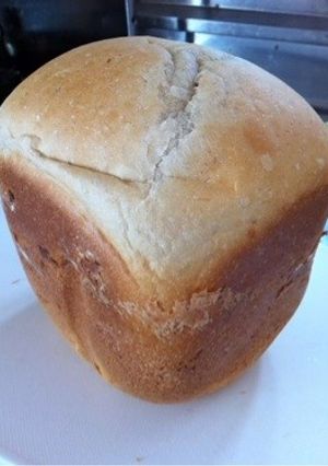 HBで＊ベビと食べるバナナ食パン＊-レシピのメイン写真