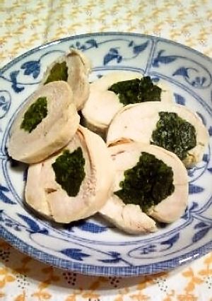 塩麹鶏のほうれん草ロール-レシピのメイン写真