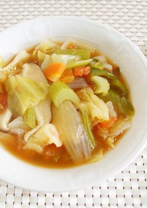 メラメラ☆脂肪燃焼ダイエットスープ-レシピのメイン写真