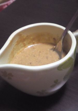 簡単！冷蔵庫にあるもので絶品ゴマだれ！-レシピのメイン写真
