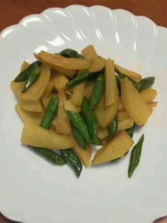 手軽!じゃがいものカレー炒め☆*-レシピのメイン写真