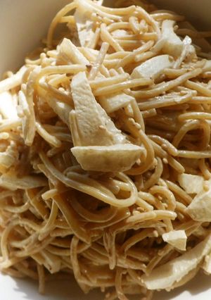 バルサミコのスパゲティーサラダ大根入り-レシピのメイン写真