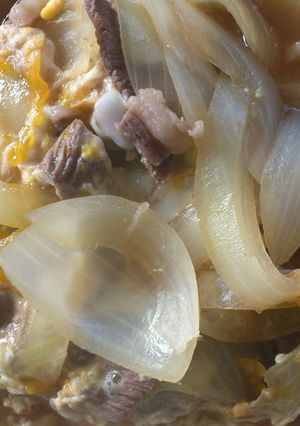 簡単美味しいつゆだく牛うどん-レシピのメイン写真