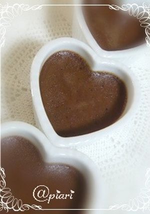 ❤簡単チョコレートプリン❤-レシピのメイン写真