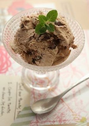 板チョコで♥ザクザク！チョコアイス-レシピのメイン写真