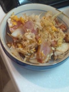 ベーコンと野菜の玉子とじ炒め-レシピのメイン写真