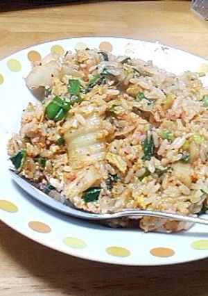 簡単キムチチャーハン-レシピのメイン写真