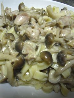 簡単!しめじとチキンのクリームパスタ-レシピのメイン写真